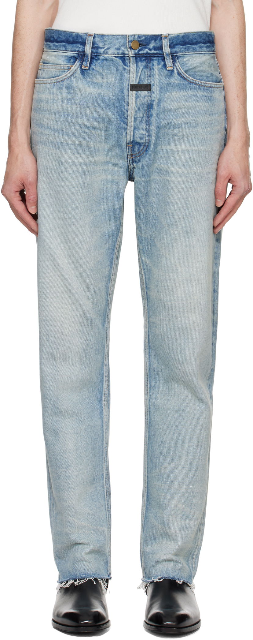 Джинси Fear of God Classic 5 Pocket Jeans Синій | FG24FW40-2001DNM