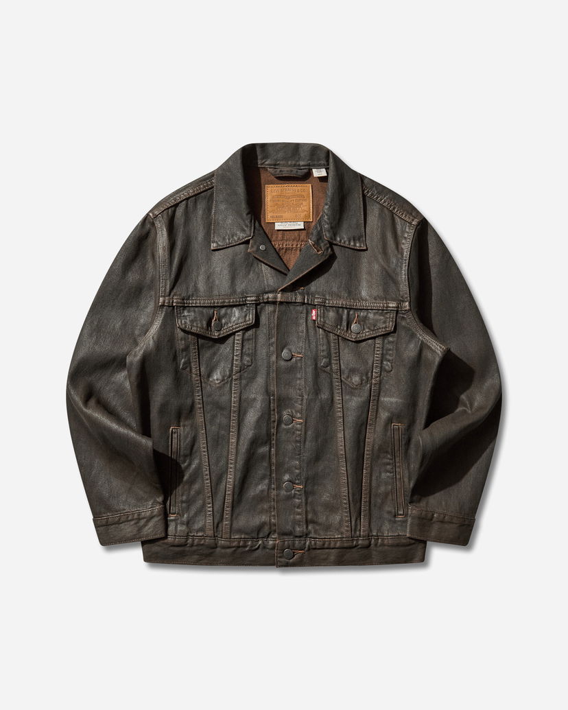 Куртка Levi's Relaxed Premium Trucker Jacket Коричневий | A5782 0070