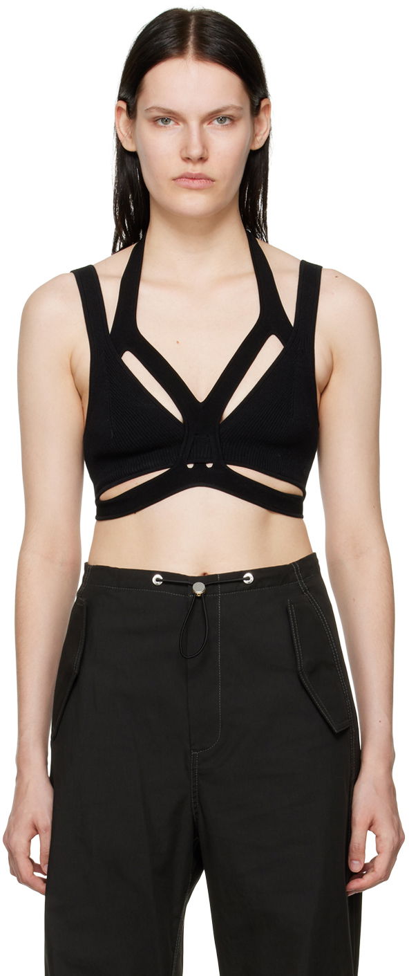 Бюстгальтер Dion Lee Interlink Tank Top чорний | A7658R23