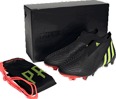 Кросівки та взуття adidas Performance PREDATOR EDGE+ FG чорний | gw1043, 4