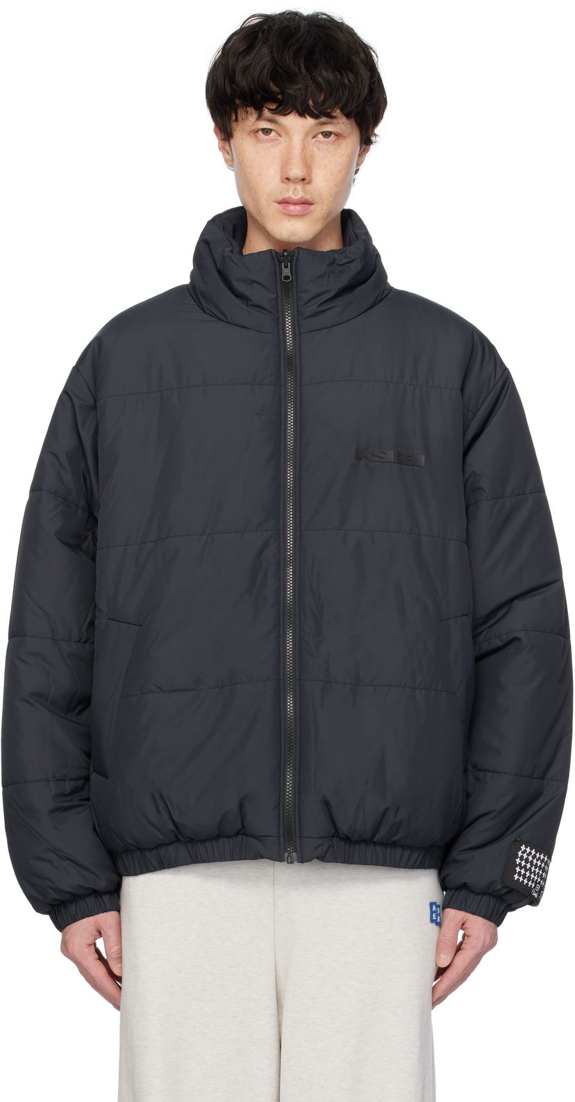 Пуховик Ksubi Sott Reversible Puffer Jacket темно-синій | MPS25JK015