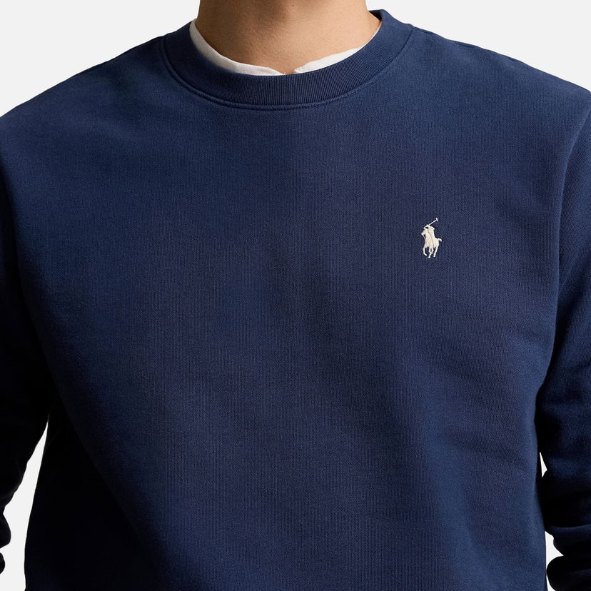 Футболка Polo by Ralph Lauren Polo Ralph Lauren Sweatshirt aus Loopback-Fleece темно-синій | 710916689017
