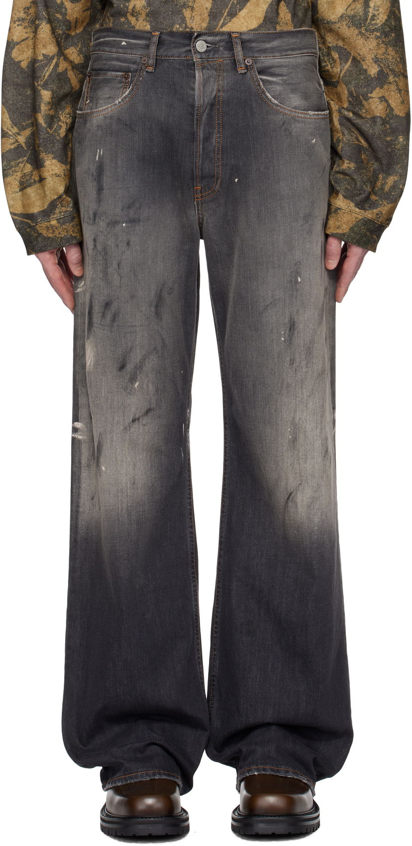 Джинси Acne Studios Acne Studios Loose Fit 2021M Jeans Сірий | B00393-