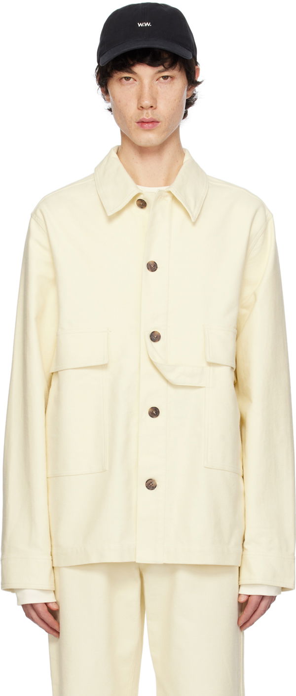 Сорочка WOOD WOOD Conrad Shirt Жовтий | 12345300-5004