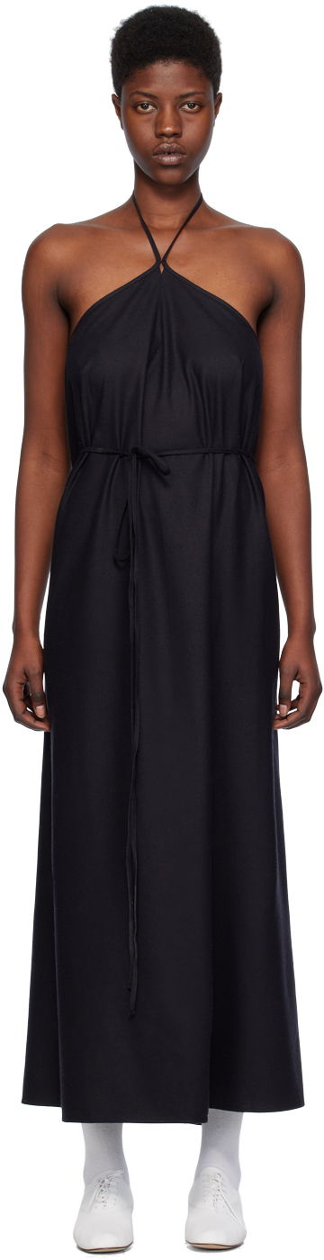 плаття Baserange Halterneck Maxi Dress чорний | DRLI-WS-000