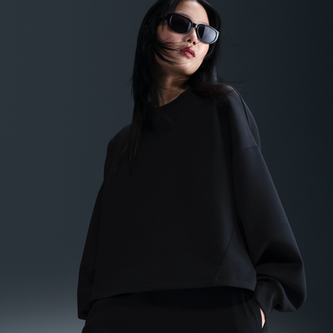 Світшоти Nike 24.7 Impossibly Soft Dri-FIT Crewneck Sweatshirt чорний | HQ8193-010, 2