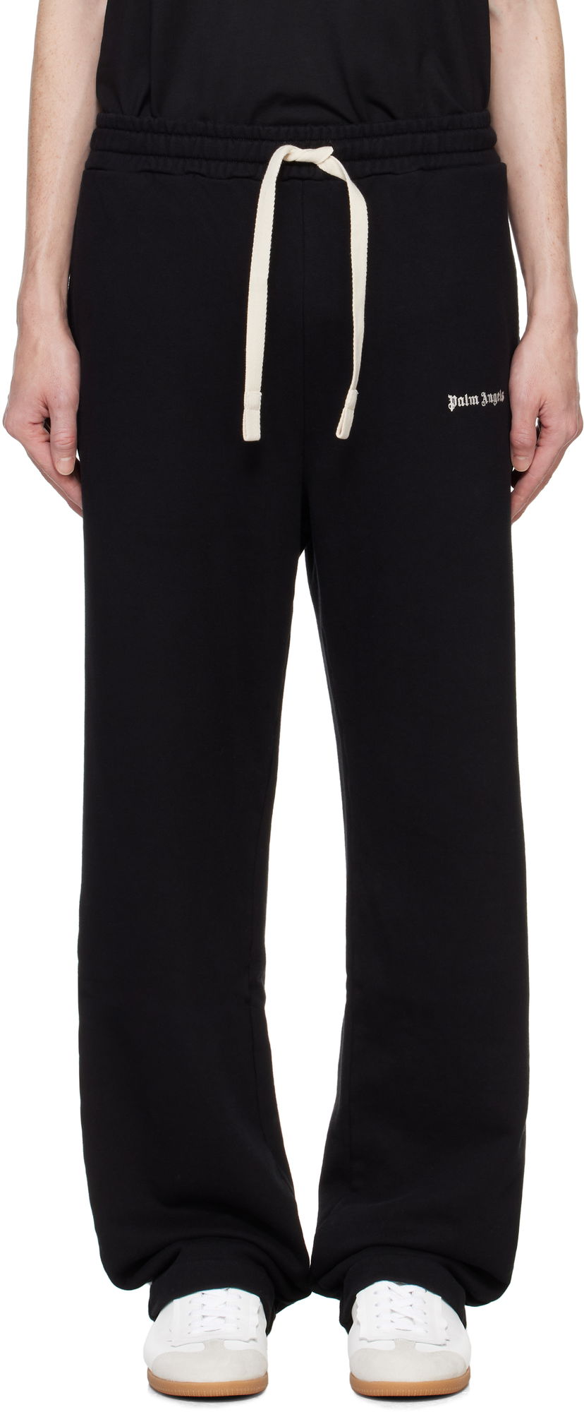 Спортивні штани Palm Angels Sweatpants Classic Logo чорний | PMCH022C99FLE0011003