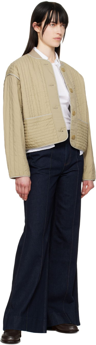 Куртка бомбер rag & bone Rag & Bone Marley Quilted Jacket бежевий | WAW25S20146114, 3