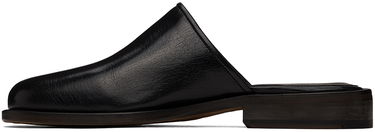 Кросівки та взуття LEMAIRE Square Toe Mules чорний | FO0061 LL0042, 2