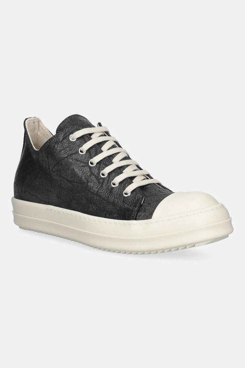 Кросівки та взуття Rick Owens Rick Owens DRKSHDW Low Sneaks чорний | DU02E7802.BZMC
