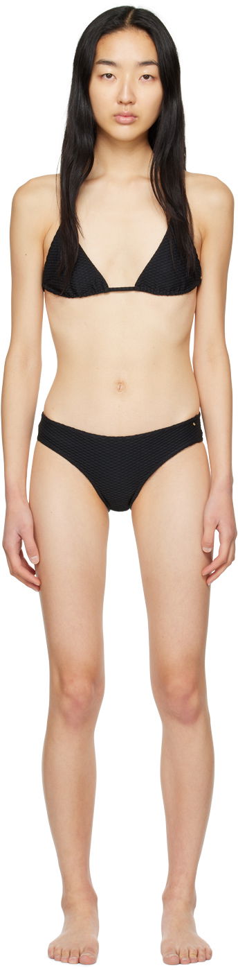 Купальники Anine Bing Amara & Riza Black Bikini Set чорний | A-11-2115-007 / A-11-2122-000