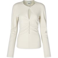 Футболка ISABEL MARANT Isabel Marant Dorine Long Sleeve Top бежевий | HT0281FA-A4K22I-90BE, 1