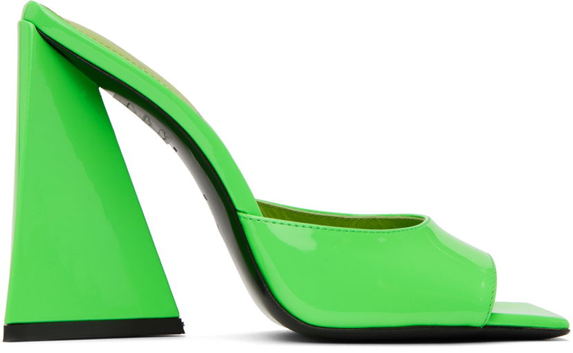 плаття The Attico Attico Devon Heeled Sandals Зелений | 231WS000 L002