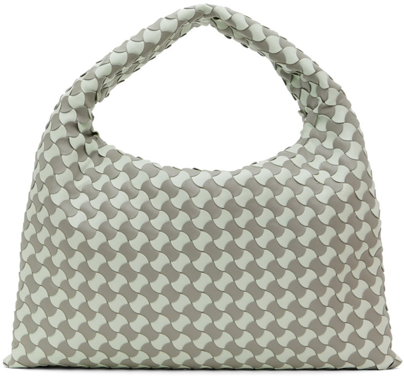 Сумка Bottega Veneta Small Hop Bag Зелений | 777584 V3SA1