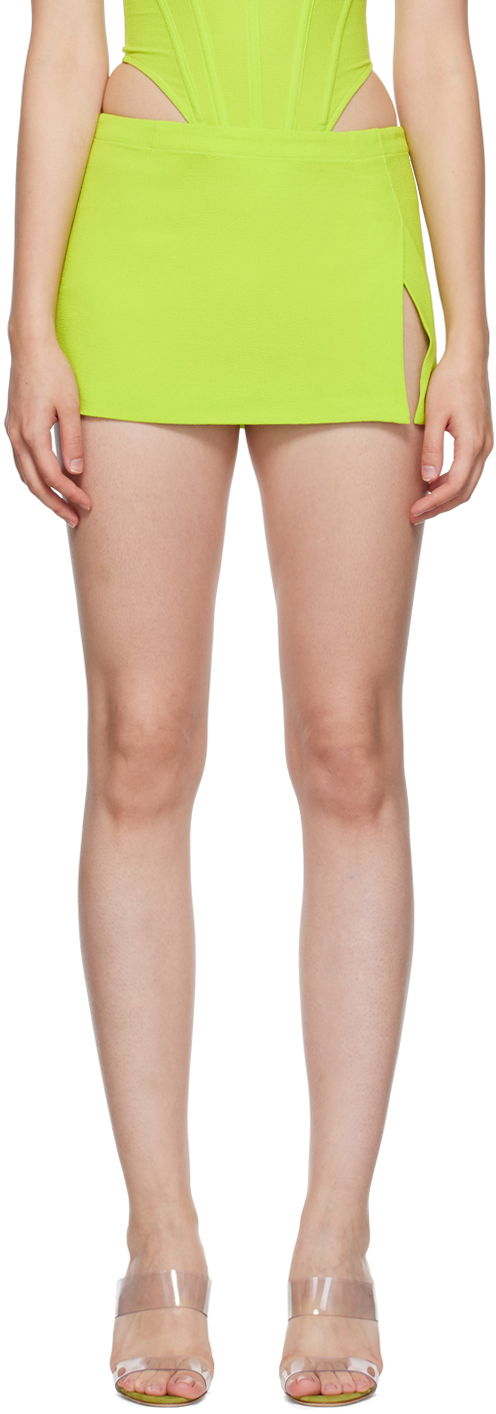 Спідниця Miaou Miaou Micro Miniskirt Зелений | 4012-CL-NELI