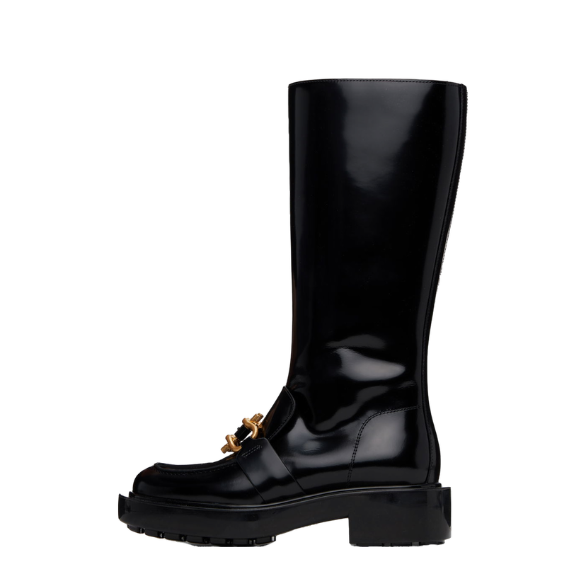 Кросівки та взуття Bottega Veneta Monsieur Boots чорний | 775322 V28R0