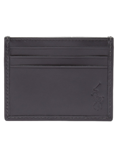 Гаманець Polo by Ralph Lauren Multi Pony Player Card Holder Black/White чорний | 405845400001