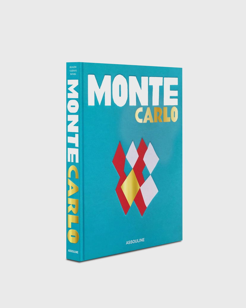 Книга і журнал ASSOULINE "Monte Carlo" by Ségolène Cazenave Manara Бірюзовий | 9781649802002