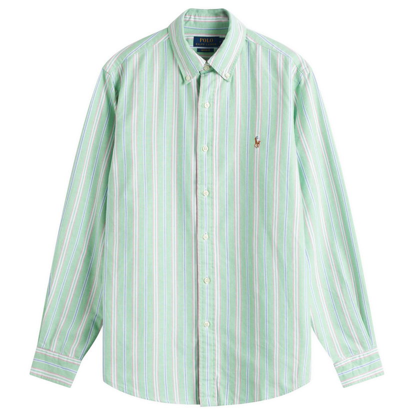 Сорочка Polo by Ralph Lauren Ralph Lauren Custom Fit Oxford Shirt, Size Large Зелений | 710928918003