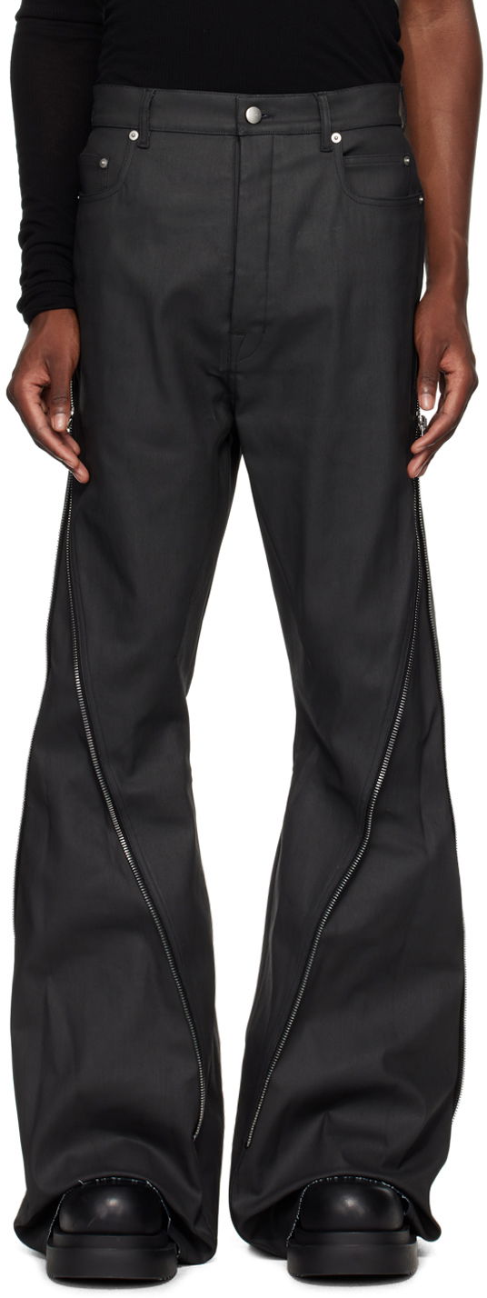 Джинси Rick Owens Porterville Bolan Banana Black Jeans чорний | RU02D6343 SMT
