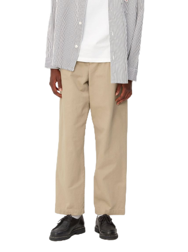 Штани Carhartt WIP Cara Pant "Wall garment dyed" бежевий | I029802_G1_GD