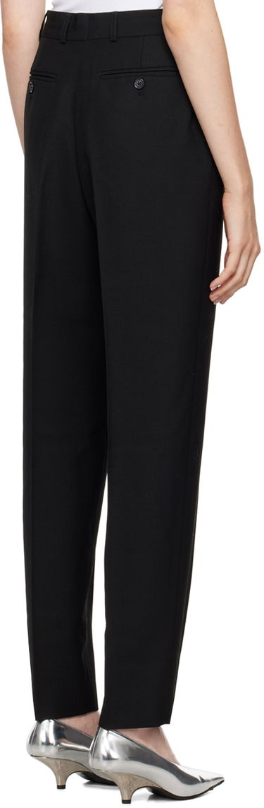 Штани TOTEME Low-Waist Tailored Trousers чорний | 244-WRB0228-FB0026, 2