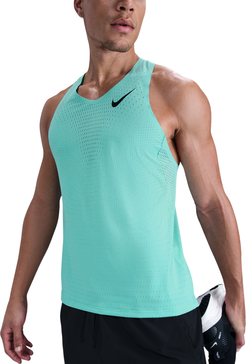Безрукавка Nike AeroSwift Running Tank Top Бірюзовий | fn4231-354, 0