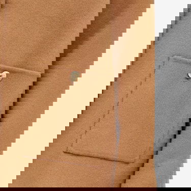 Куртка Anine Bing Luca Brown Wool Jacket, Size Large бежевий | A-01-10120-BWN17, 5