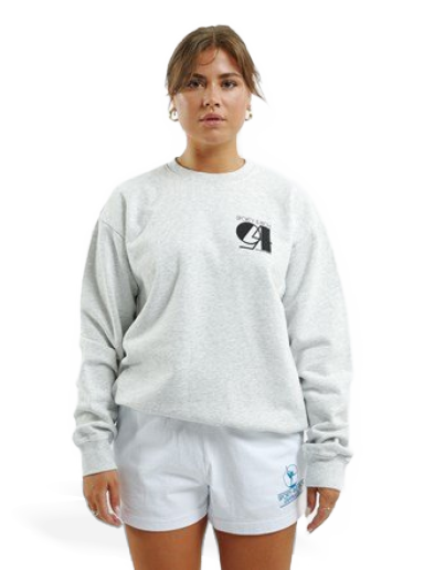 Світшоти Sporty & Rich Studio Crewneck Сірий | CR484HG