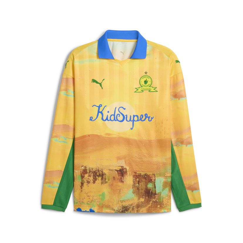 Джерсі Puma KID SUPER x Mamelodi Sundowns Men's Retro Jersey Жовтий | 782750_22