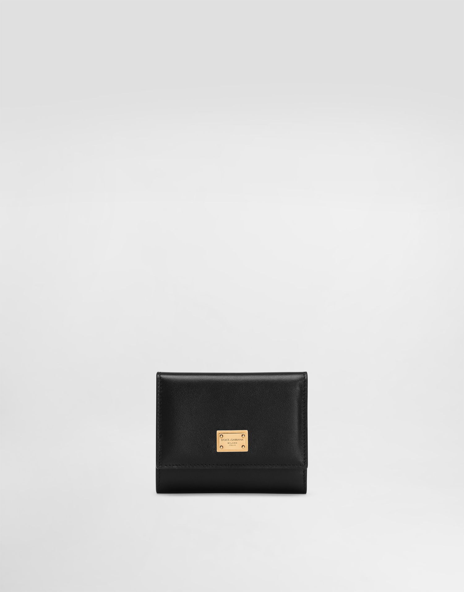 Гаманець Dolce & Gabbana Dolce & Gabbana Plongé Calfskin Wallet чорний | BI0770A9S2580999, 0