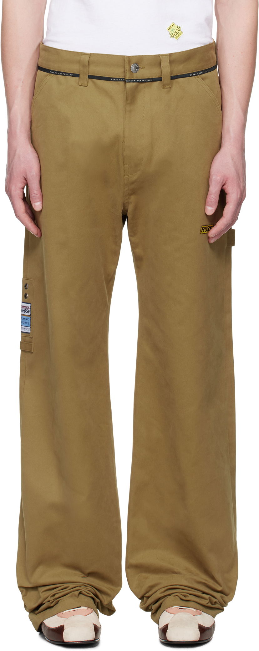 Штани карго Martine Rose Martine Rose Carpenter Trousers Зелений | 843WP02411