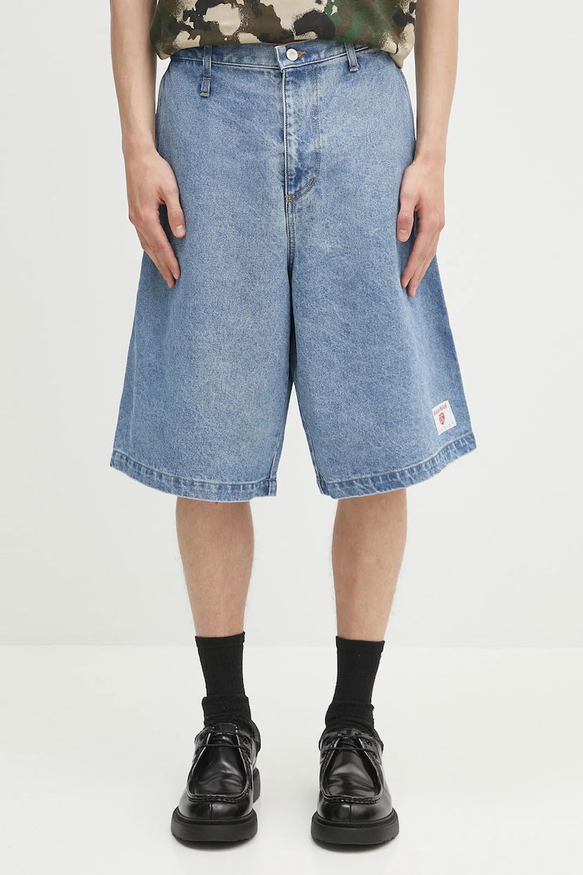 Шорти Human Made Human Made Denim Shorts Синій | HM29PT017
