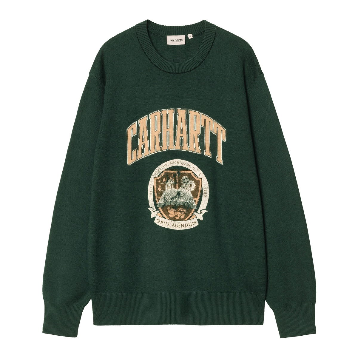 Cветр Carhartt WIP Carhartt WIP Library College Sweater Зелений | I034521_9, 0