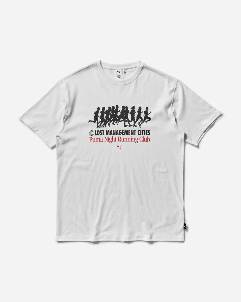 Футболка Puma LMC Graphic T-Shirt білий | 626563-02