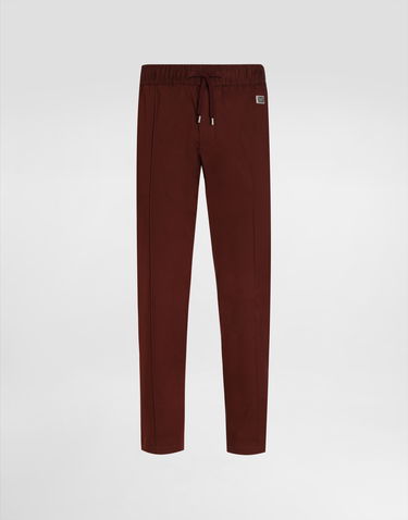 Спортивні штани Dolce & Gabbana Dolce & Gabbana Cotton Jogging Pants With Tag Бордовий | GYACETFUFNVM5039, 0