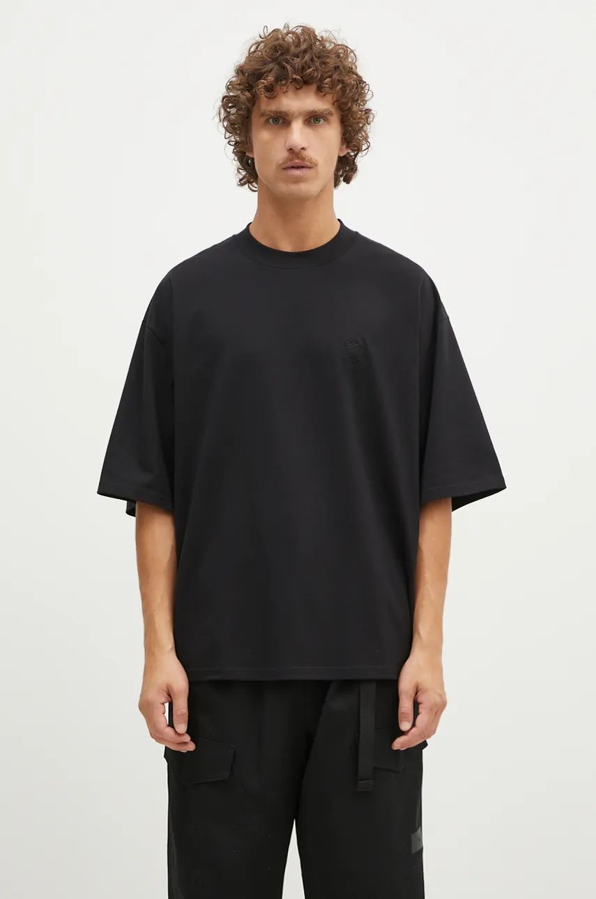 Футболка 1017 ALYX 9SM Oversized Crewneck Tee with Application чорний | AAMTS0486FA01, 0