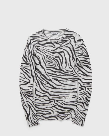 Футболка envii Long Sleeve Zebra Print T-Shirt білий | E23200045-CLR002104, 0