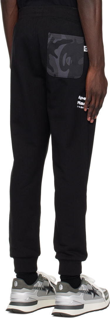Спортивні штани AAPE by A Bathing Ape AAPE by A Bathing Ape Main Sweatpants чорний | AAPPTMB637XXNBKX, 2