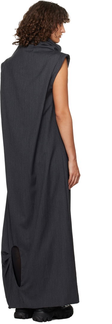 плаття ADER ERROR Maxi Dress With Cutout Сірий | BN01FWDR0101GR, 2