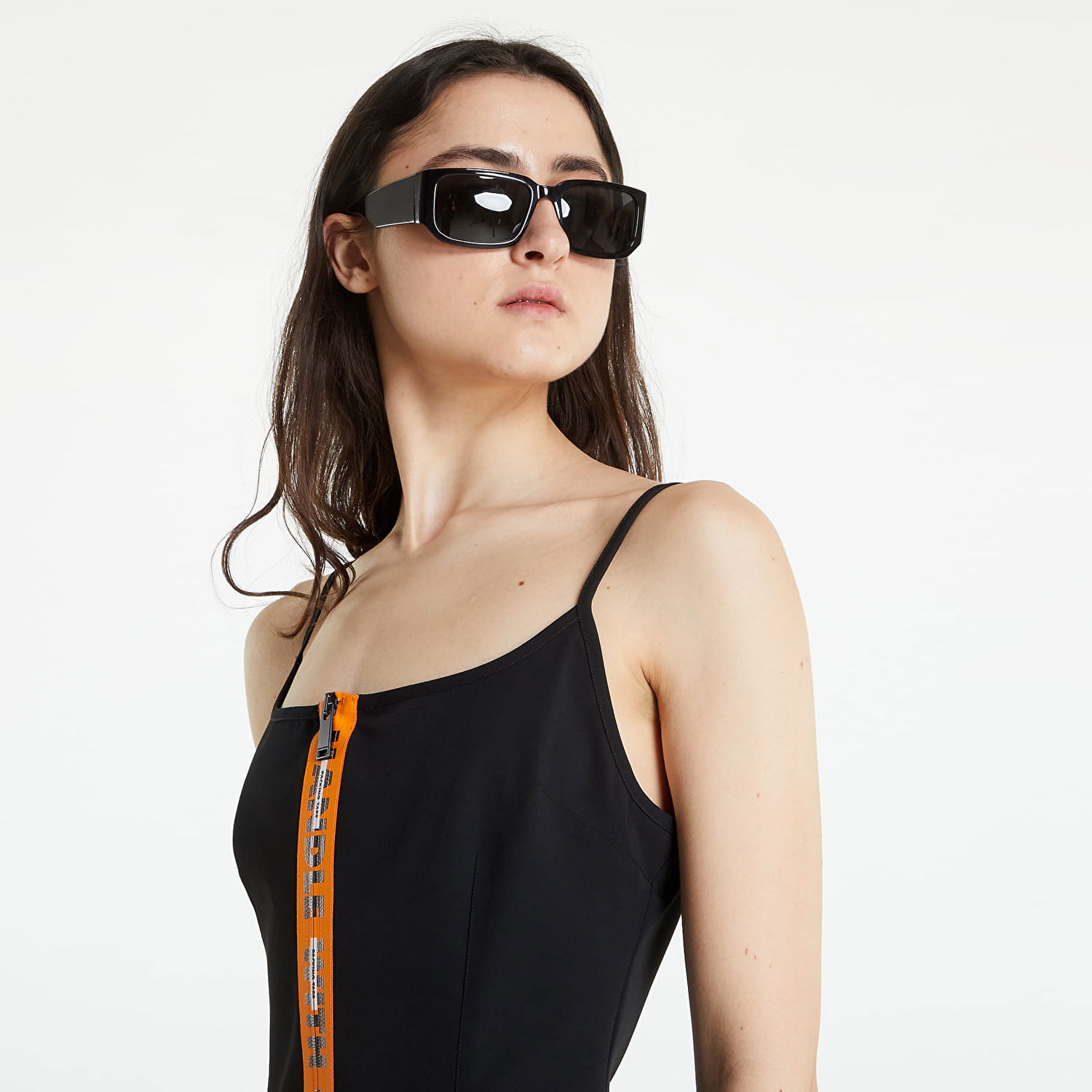плаття HERON PRESTON Stretch Gabardine H.W.C. Zip чорний | HWDB058C99FAB0011000, 1