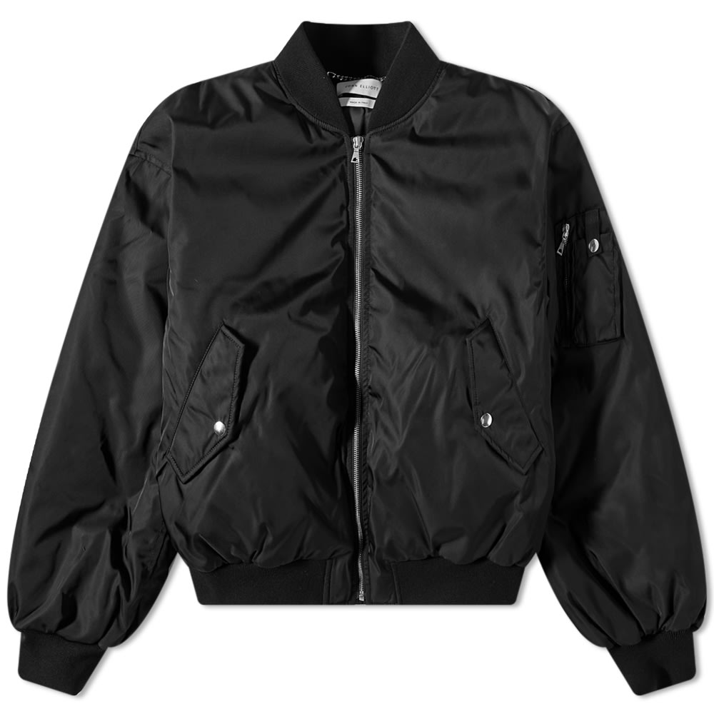 Куртка бомбер John Elliott Andes Down Bomber Jacket чорний | H261F9510S, 0
