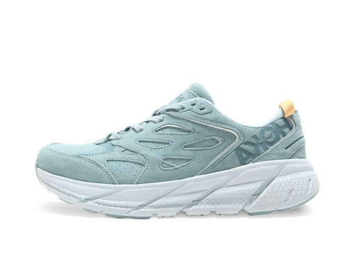 бігти Hoka One One Clifton L Suede Cloud Blue Ice Flow (All Gender) Бірюзовий | 1122571-CBIF