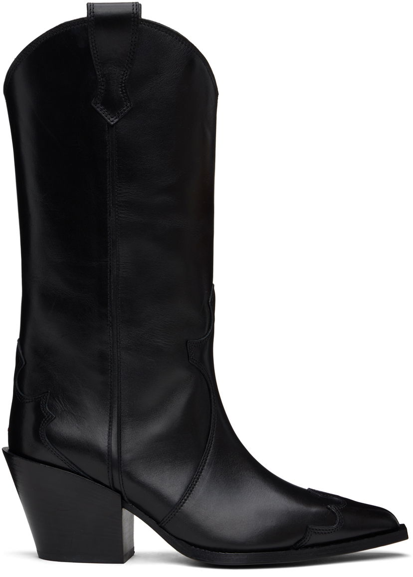 Одяг Aeyde Aeyde Ariel Western Boots чорний | A11-AB-TBUP75CH-222-800-001