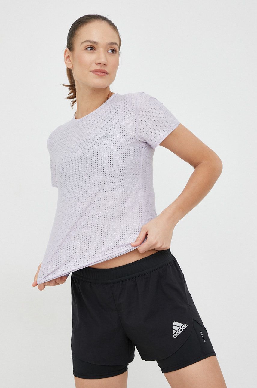 Футболка adidas Performance Running Tee Fast Сірий | HR5711, 0
