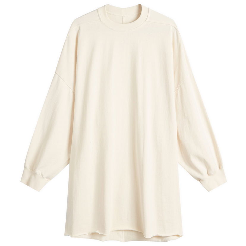 Cветр Rick Owens Rick Owens Tommy Long Sleeve Heavy Jersey T-Shirt бежевий | RU01E5276-BA-21