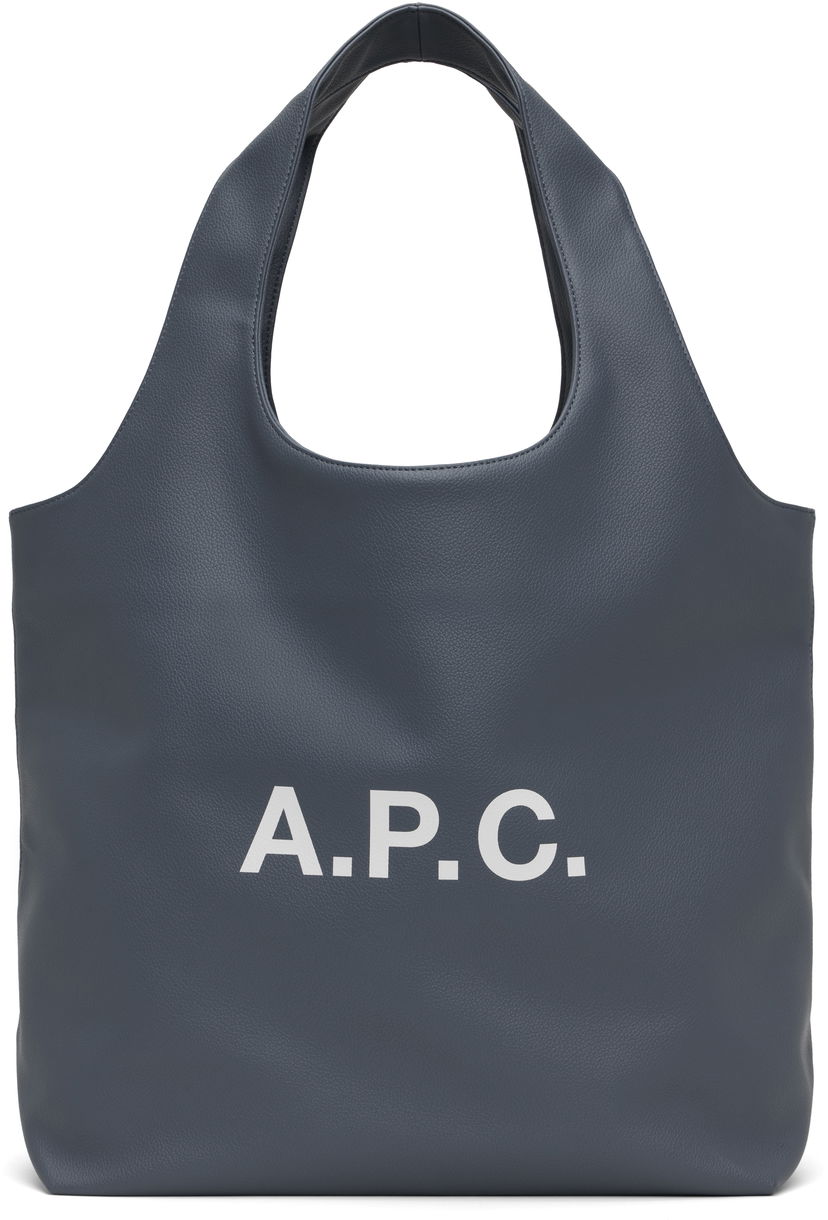 сумка-тоут A.P.C. A.P.C. Ninon Tote Bag темно-синій | PUABO-M61565