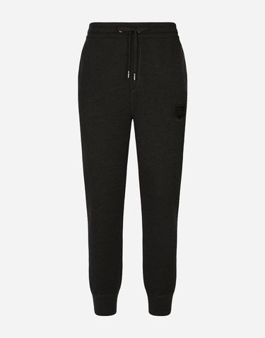 Спортивні штани Dolce & Gabbana Dolce & Gabbana Wool Jogging Pants чорний | GXU06ZJFMCZN2958, 0