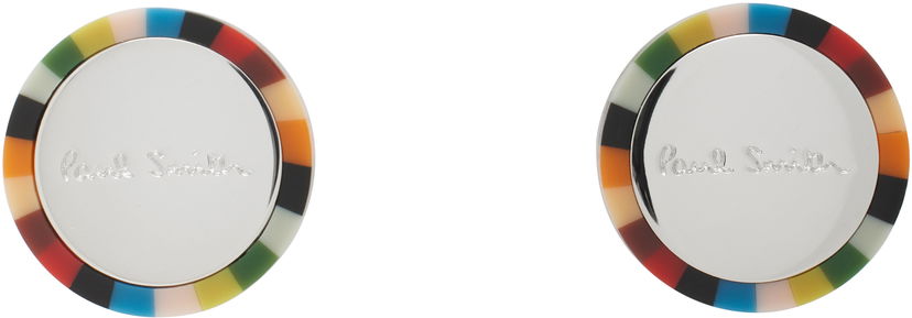 Pin Paul Smith Paul Smith Signature Stripe Cufflinks Різнокольоровий | M1A-CUFF-MEDGEL-92