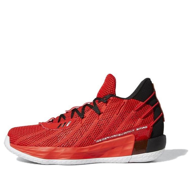 Кросівки та взуття adidas Originals Dame 7 GCA Lillard Time Червоний | FZ0206